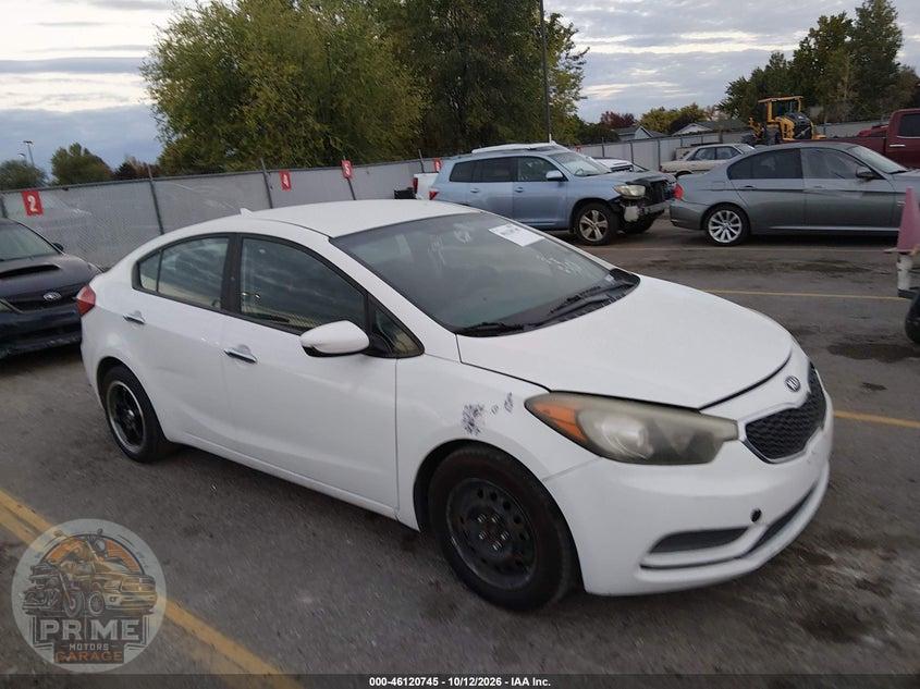 2016 KIA FORTE LX