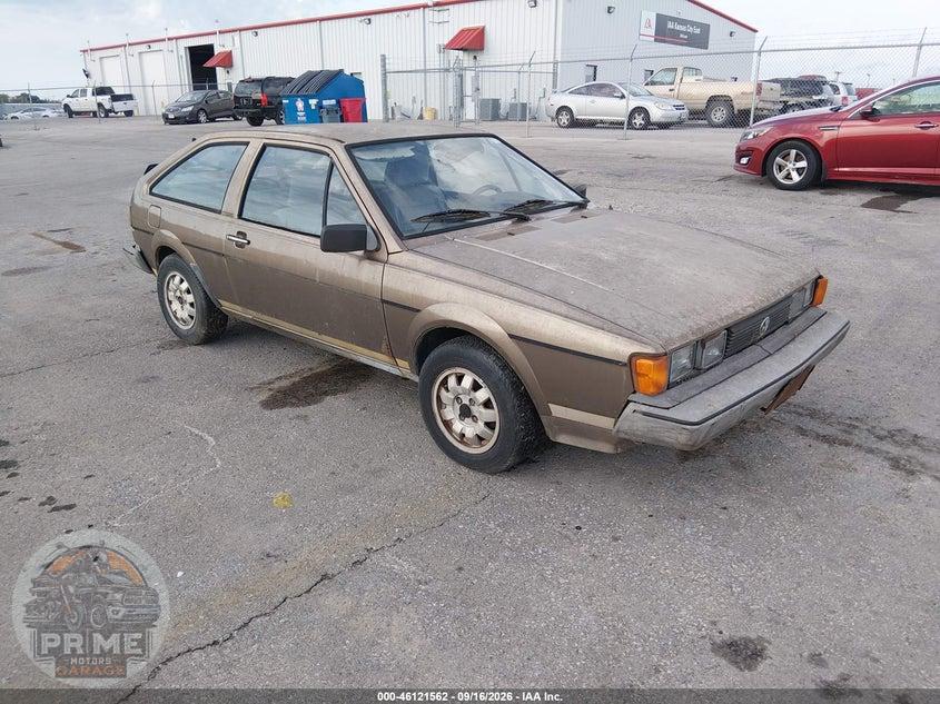 1984 VOLKSWAGEN SCIROCCO DELUXE