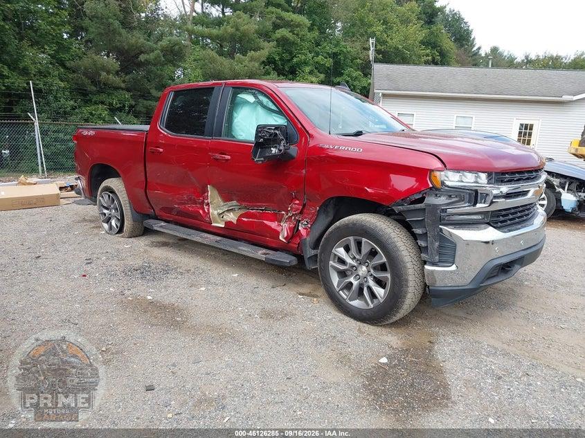2020 CHEVROLET SILVERADO 1500 4WD  SHORT BED LT