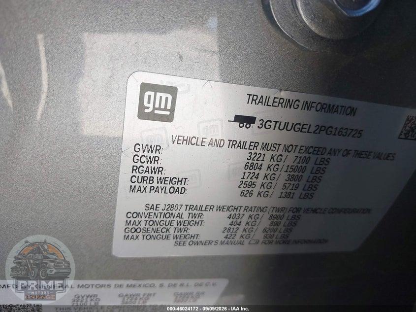 2023 GMC SIERRA 1500 4WD  STANDARD BOX DENALI — фото 9