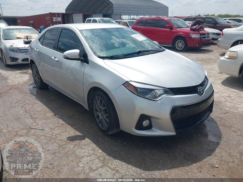 2015 TOYOTA COROLLA S