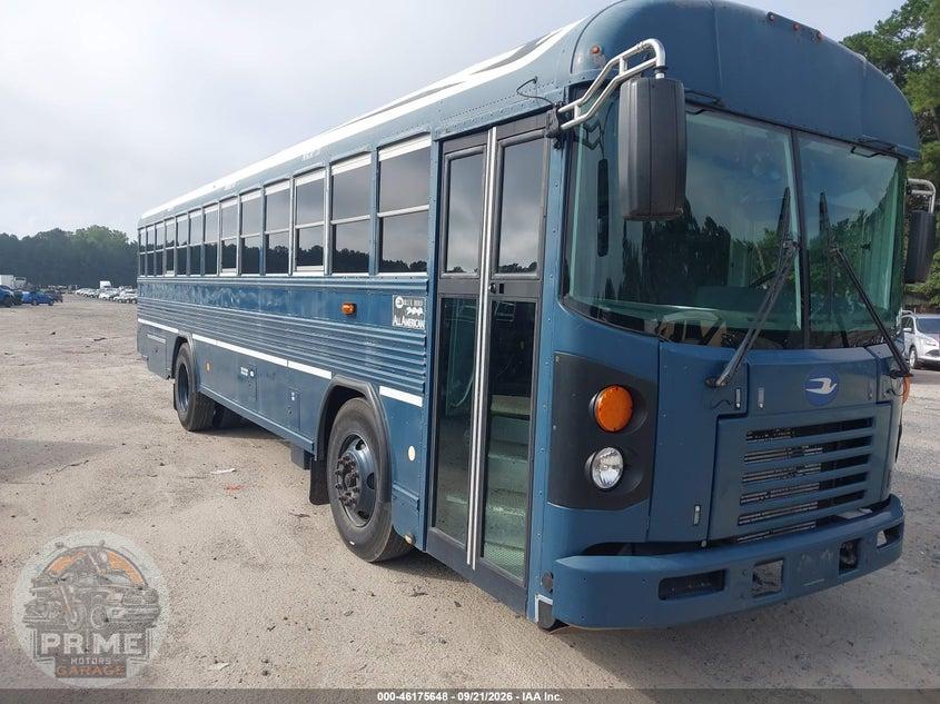 2015 BLUE BIRD SCHOOL BUS / TRANSIT BUS