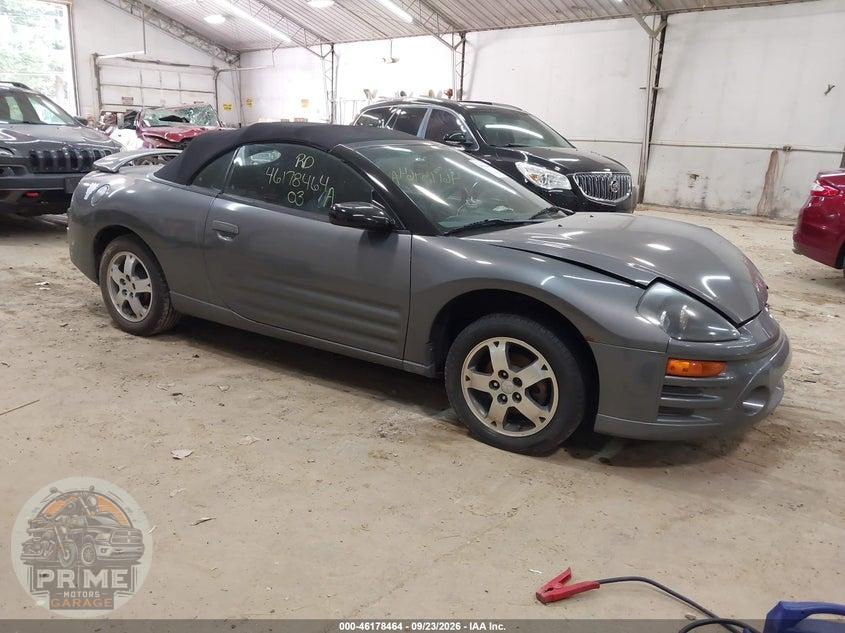2003 MITSUBISHI ECLIPSE SPYDER GS
