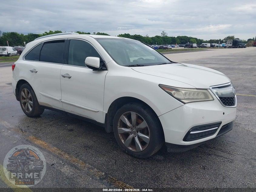 2014 ACURA MDX ADVANCE PKG W/ENTERTAINMENT PKG