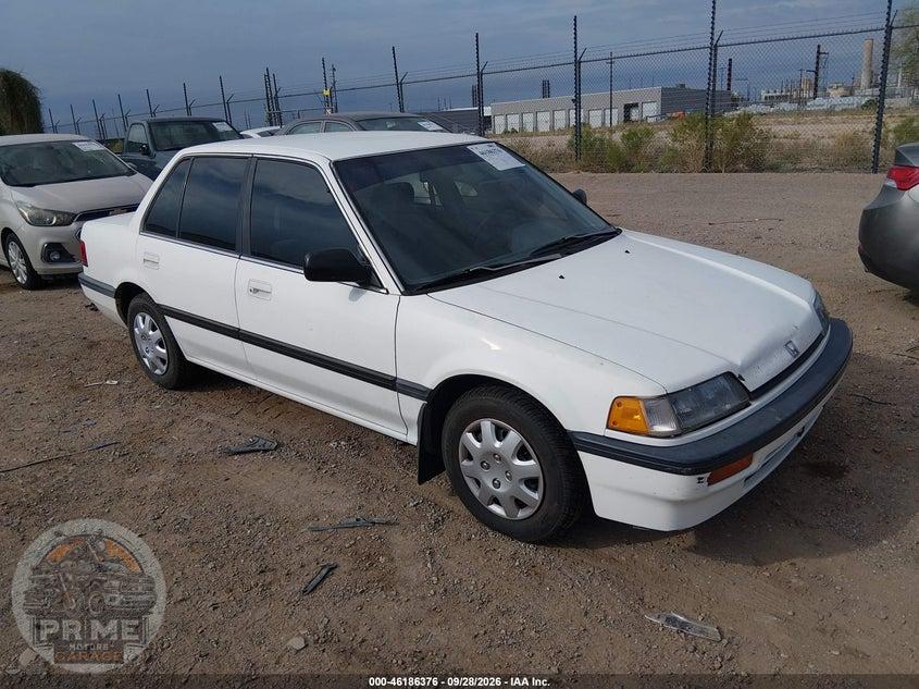 1989 HONDA CIVIC LX