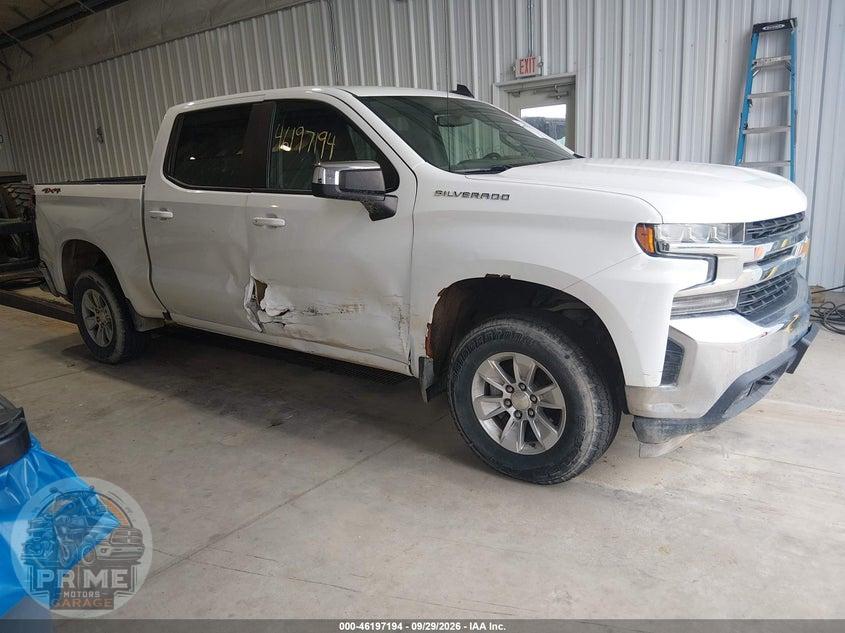 2021 CHEVROLET SILVERADO 1500 4WD  SHORT BED LT