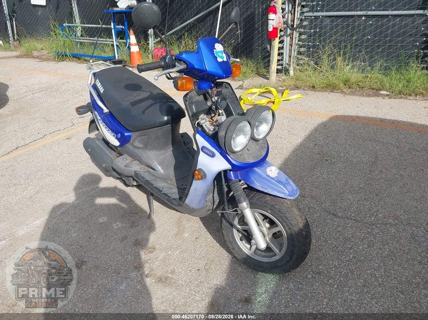 2002 YAMAHA YW50 AP ZUMA