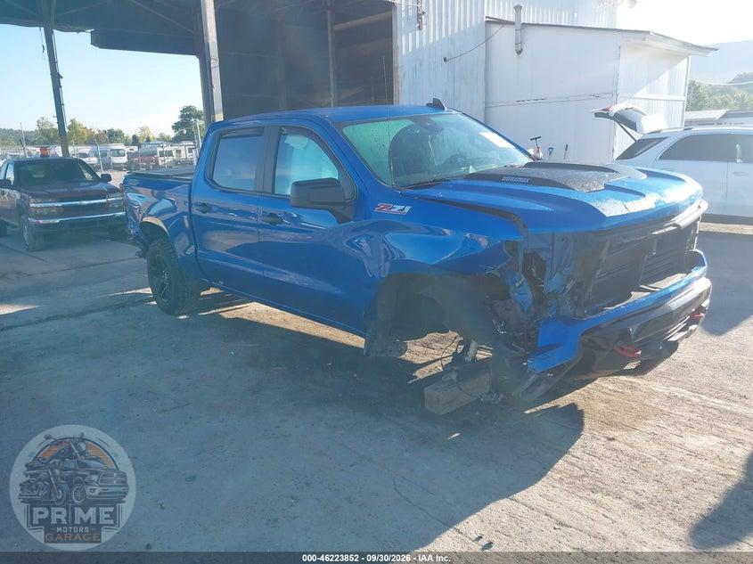 2022 CHEVROLET SILVERADO 1500 4WD  SHORT BED CUSTOM TRAIL BOSS