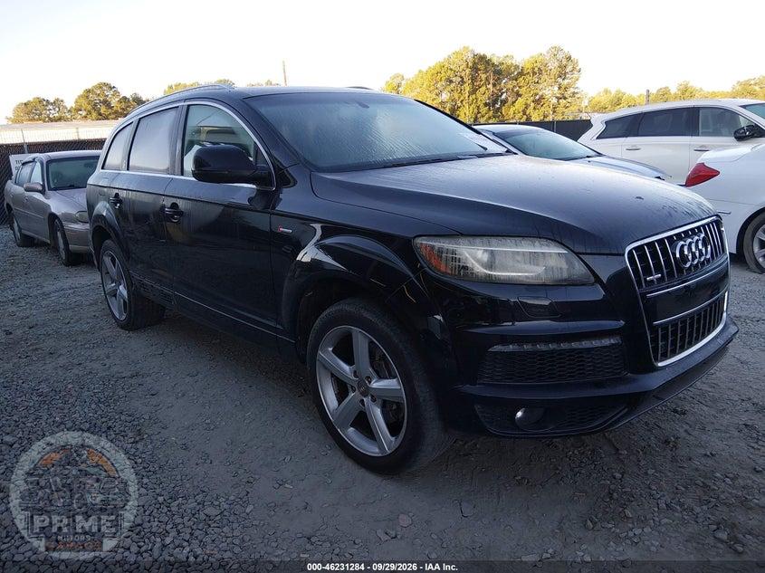 2012 AUDI Q7 3.0T S LINE PRESTIGE