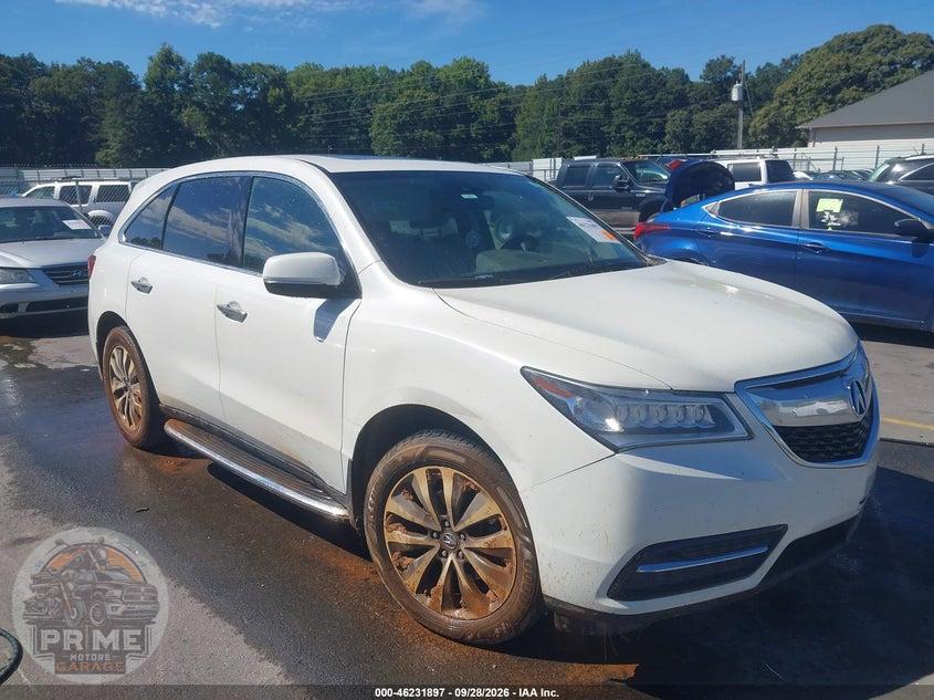 2014 ACURA MDX TECHNOLOGY PACKAGE