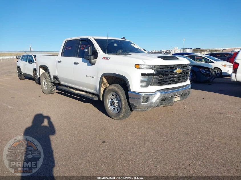 2024 CHEVROLET SILVERADO 2500HD 4WD  STANDARD BED WORK TRUCK