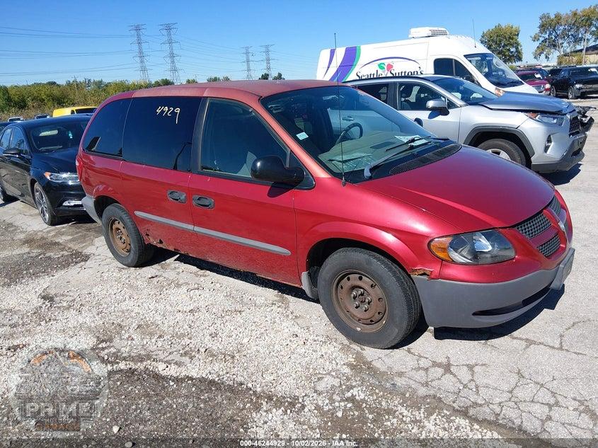 2002 DODGE CARAVAN SE