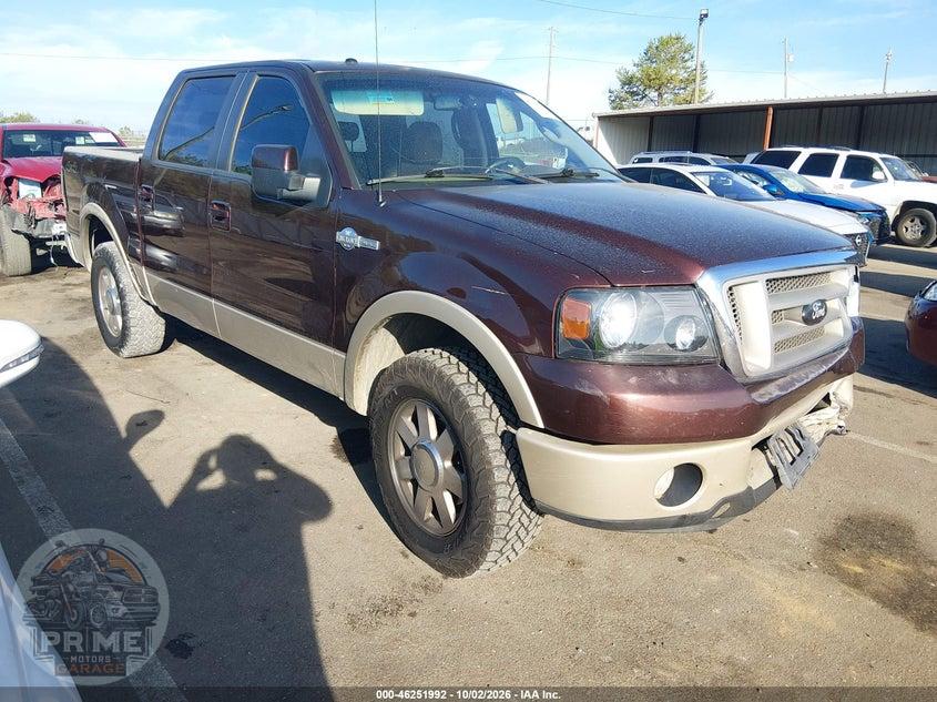 2008 FORD F150 SUPERCREW