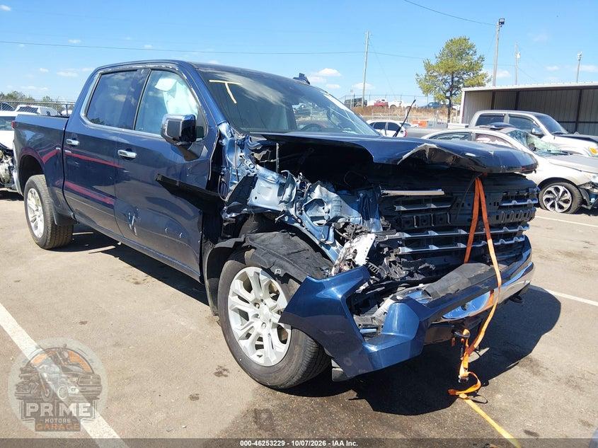 2022 CHEVROLET SILVERADO 1500 4WD  SHORT BED LTZ