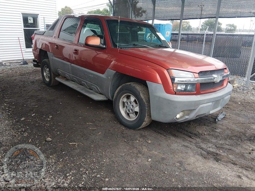 2002 CHEVROLET AVALANCHE 1500