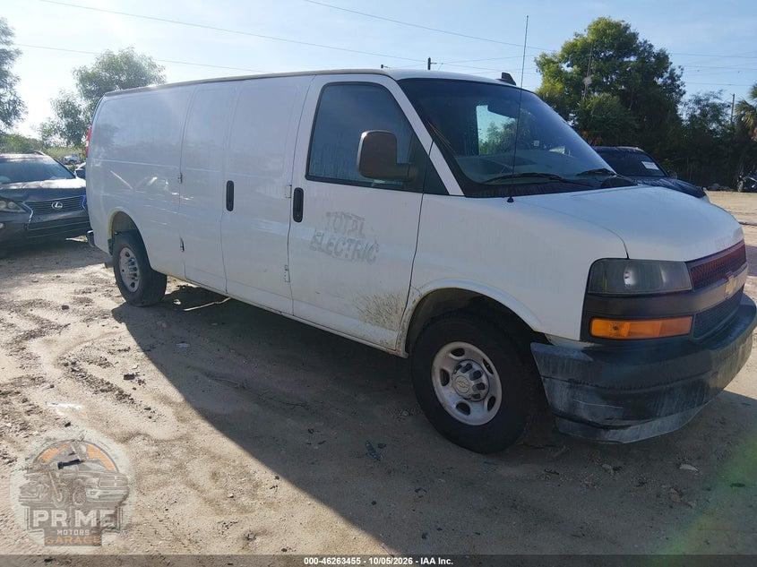 2021 CHEVROLET EXPRESS CARGO RWD 2500 EXTENDED WHEELBASE WT