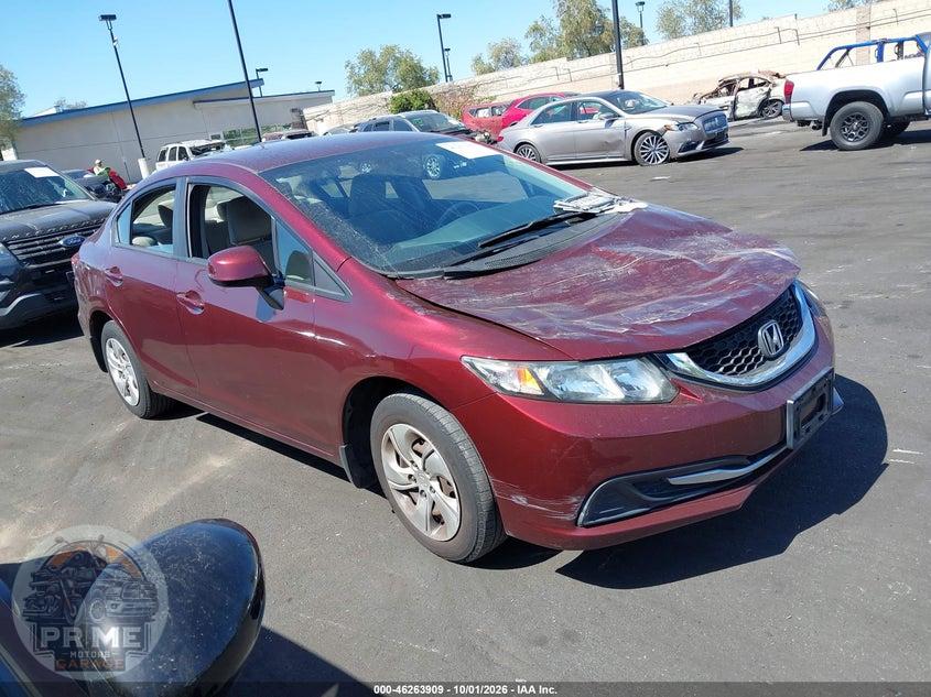 2013 HONDA CIVIC LX
