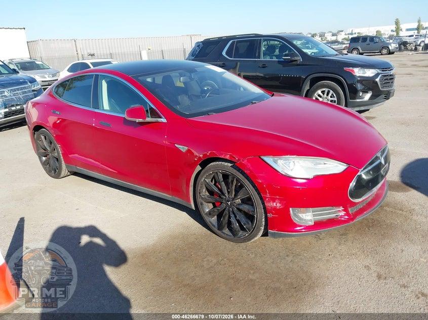 2014 TESLA MODEL S P85