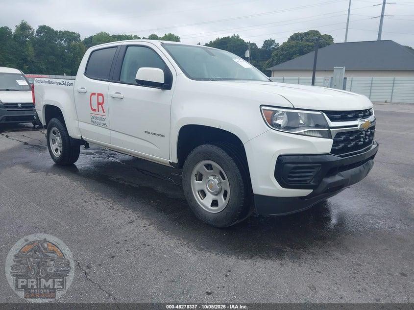 2022 CHEVROLET COLORADO 2WD  SHORT BOX WT