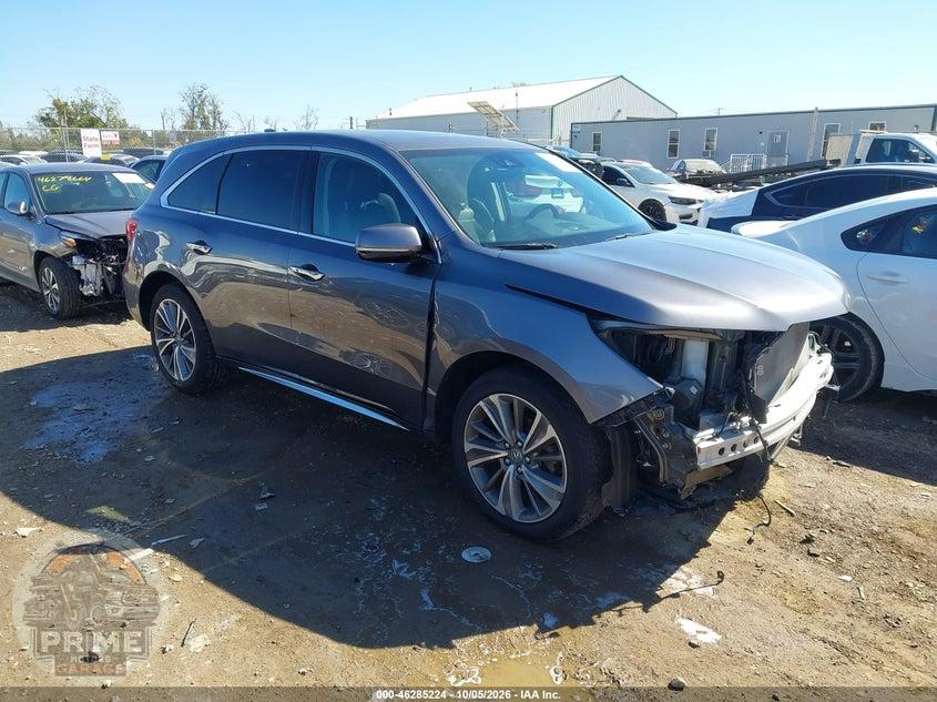 2018 ACURA MDX TECHNOLOGY PACKAGE   ACURAWATCH PLUS PKG