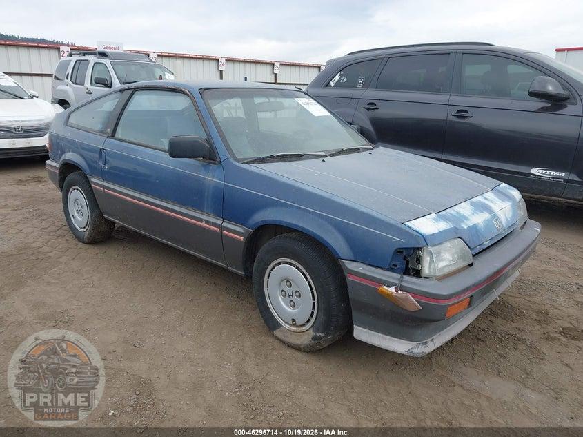 1986 HONDA CIVIC 1500 CRX