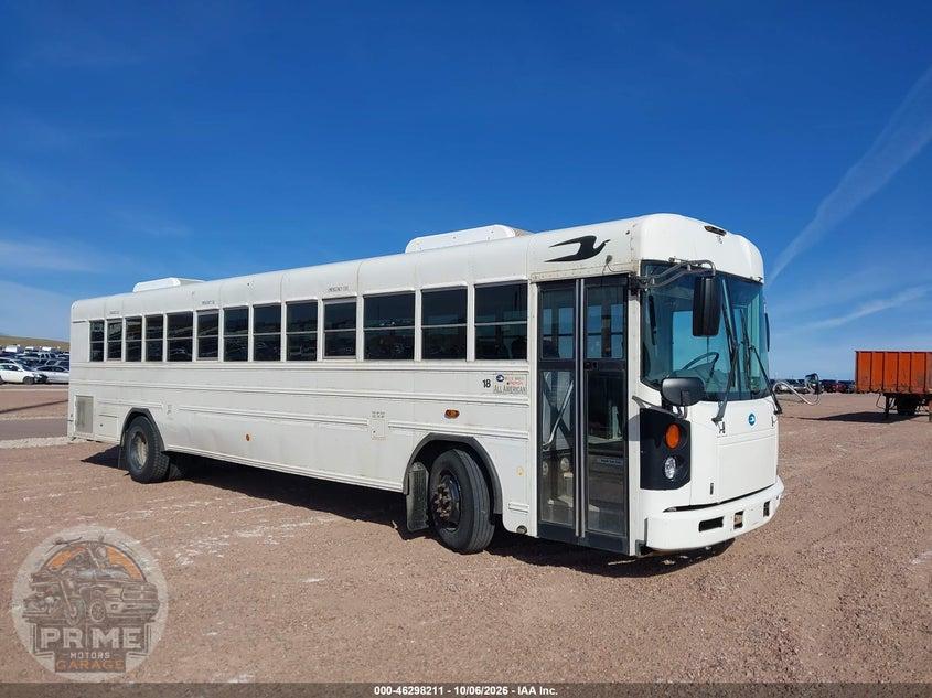 2014 BLUE BIRD SCHOOL BUS / TRANSIT BUS