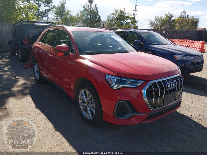 2025 AUDI Q3 PREMIUM 45 TFSI S LINE QUATTRO TIPTRONIC