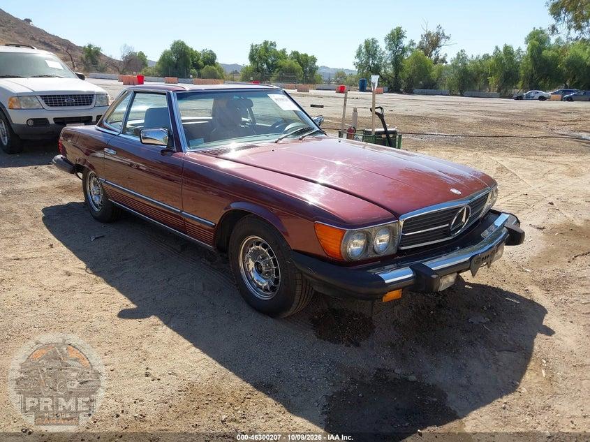 1985 MERCEDES-BENZ 380 SL