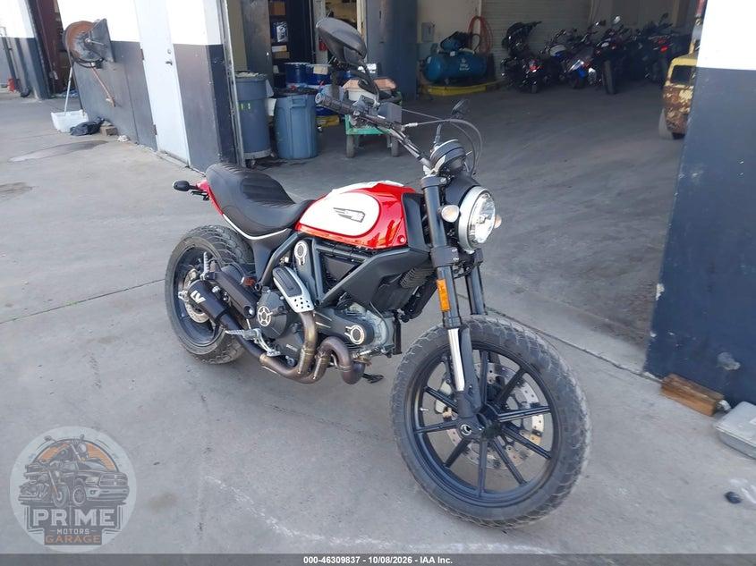 2016 DUCATI SCRAMBLER 800