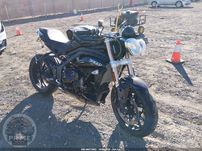 2011 TRIUMPH MOTORCYCLE SPEED TRIPLE
