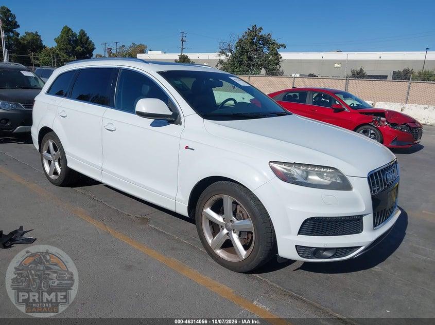 2014 AUDI Q7 3.0T S LINE PRESTIGE