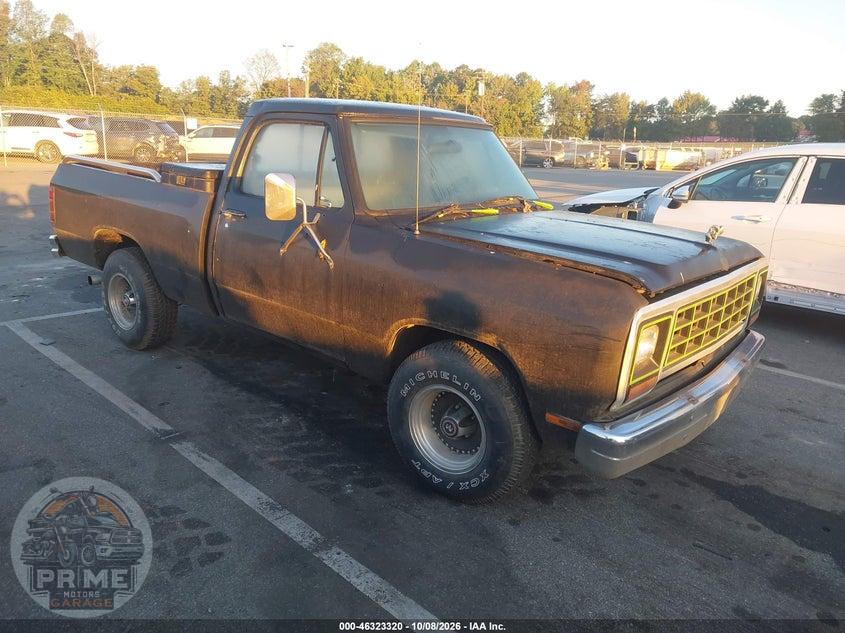 1991 DODGE D-SERIES D150