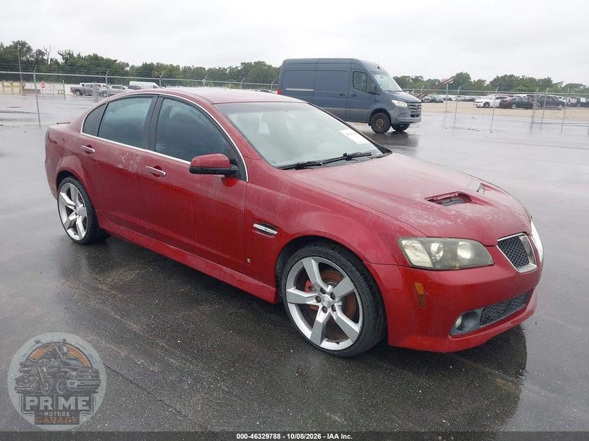 2009 PONTIAC G8 GT