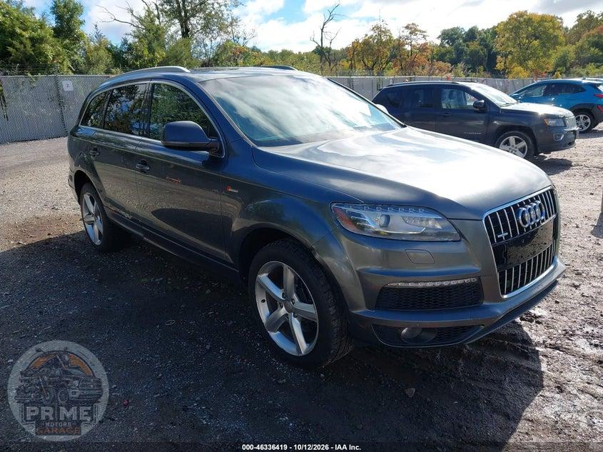 2013 AUDI Q7 3.0T S LINE PRESTIGE