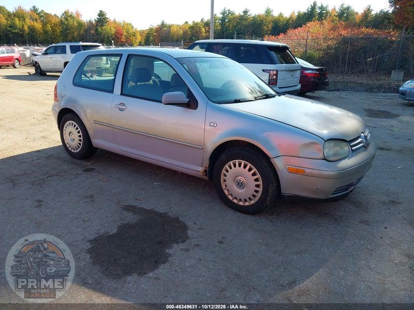 2001 VOLKSWAGEN GOLF GL
