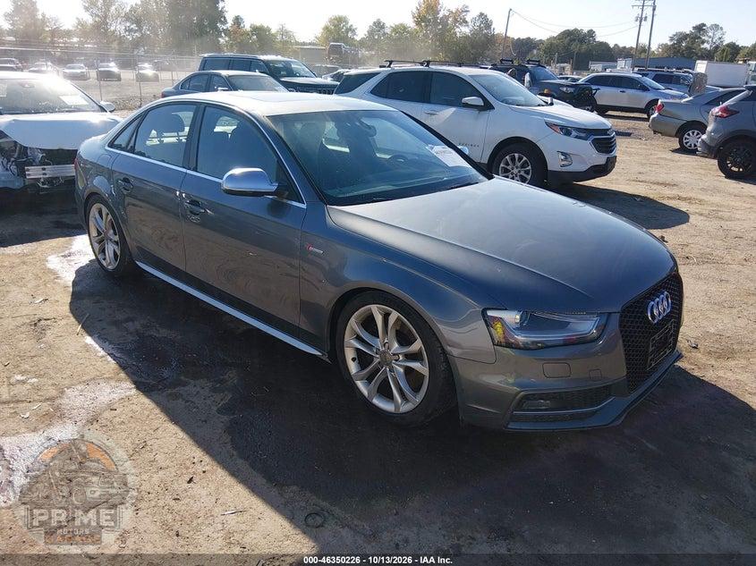 2014 AUDI S4 3.0T PREMIUM PLUS