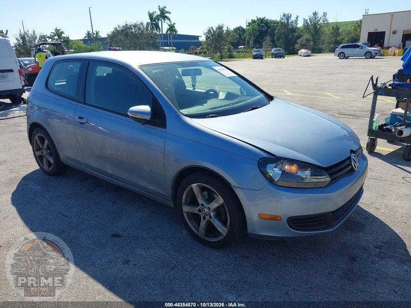2012 VOLKSWAGEN GOLF 2.5L 2-DOOR