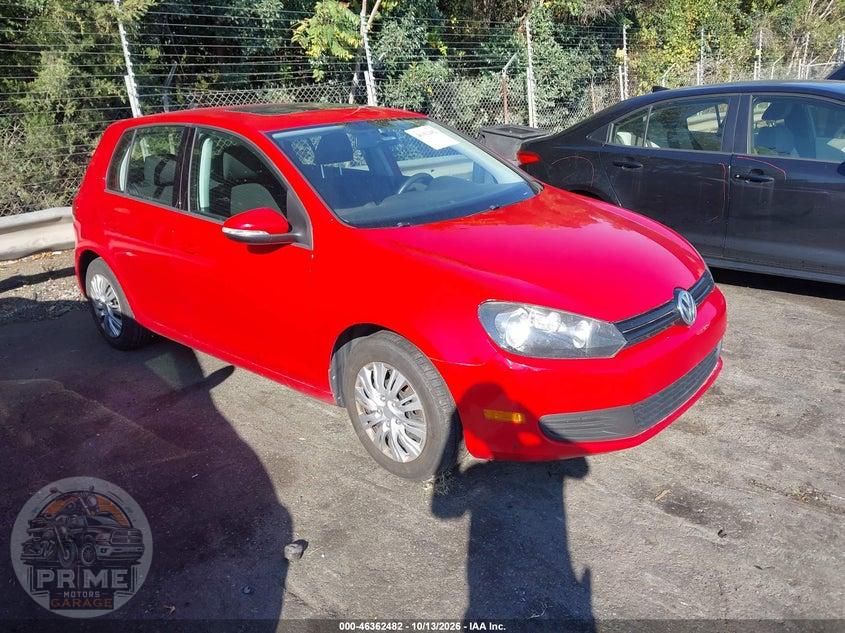 2013 VOLKSWAGEN GOLF 2.5L 4-DOOR