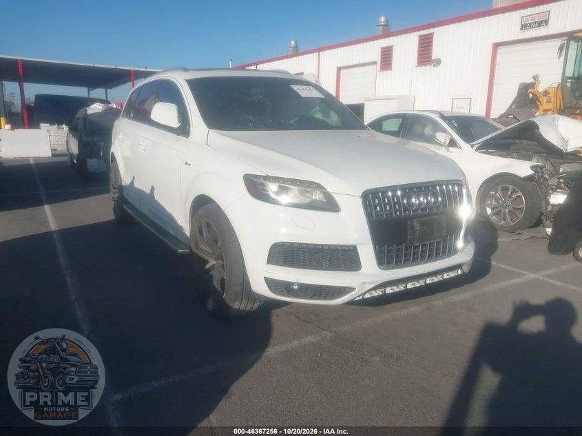 2014 AUDI Q7 3.0T S LINE PRESTIGE