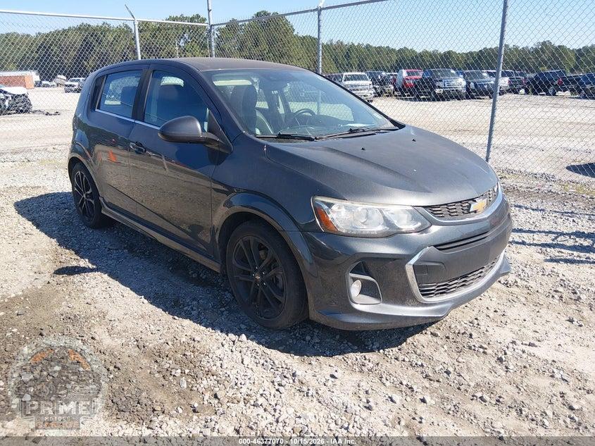 2017 CHEVROLET SONIC PREMIER MANUAL