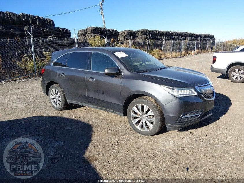 2014 ACURA MDX TECHNOLOGY PACKAGE