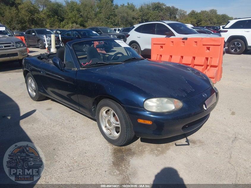 1999 MAZDA MX-5 MIATA LEATHER PKG/POPULAR EQUIPMENT PKG/SPORTS PKG/TOURING PKG