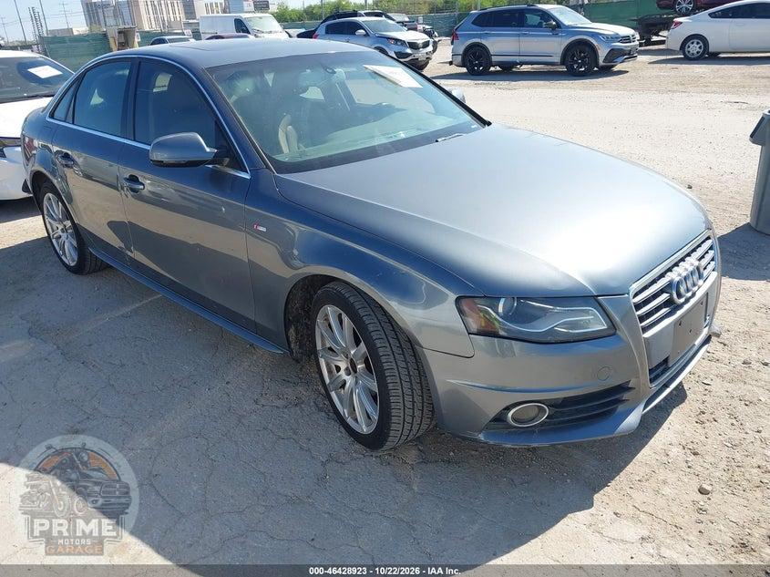 2012 AUDI A4 2.0T PREMIUM