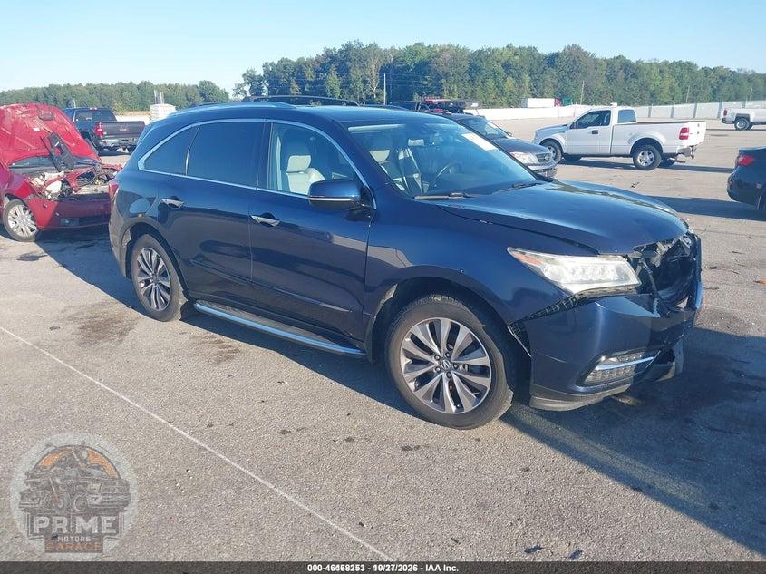 2015 ACURA MDX TECHNOLOGY PACKAGE
