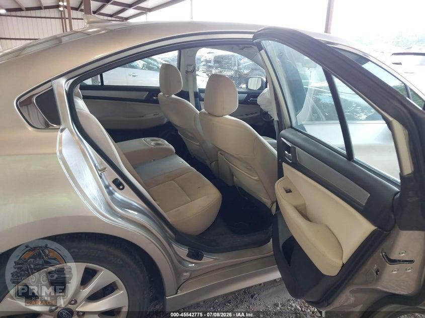 2016 SUBARU LEGACY 2.5I PREMIUM — фото 8