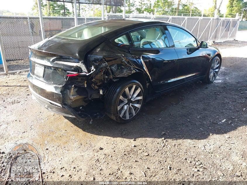 2024 TESLA MODEL 3 LONG RANGE DUAL MOTOR ALL-WHEEL DRIVE/REAR-WHEEL DRIVE — фото 4