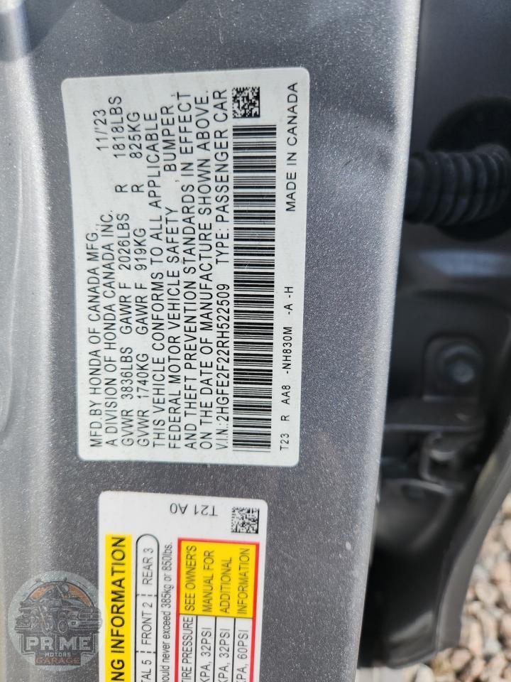 2024 HONDA CIVIC — фото 8