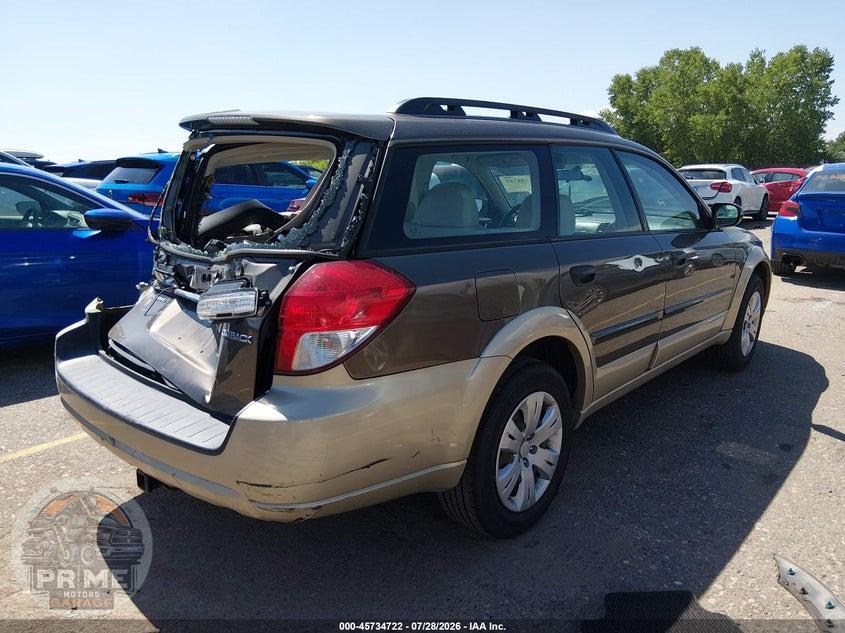 2008 SUBARU OUTBACK (NATL) — фото 4