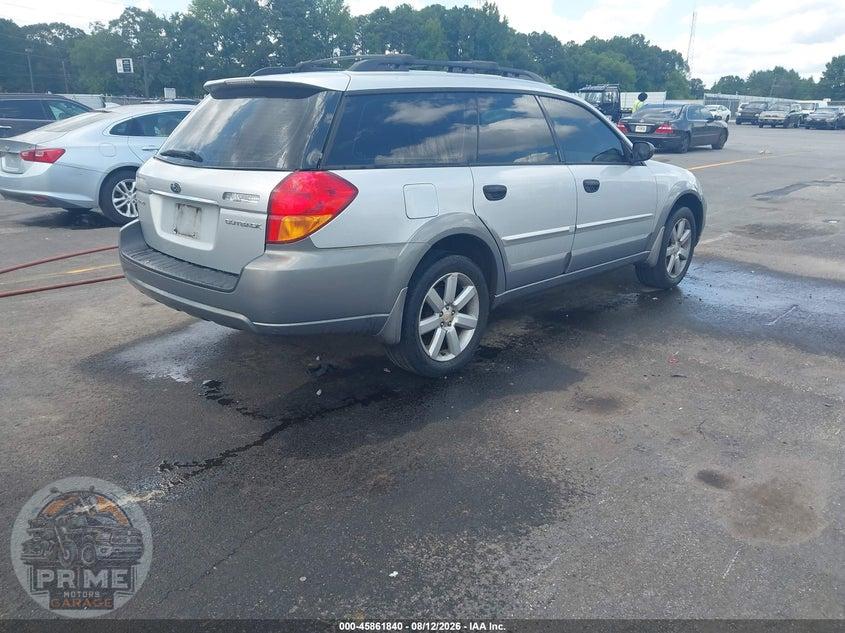 2006 SUBARU OUTBACK 2.5I — фото 4