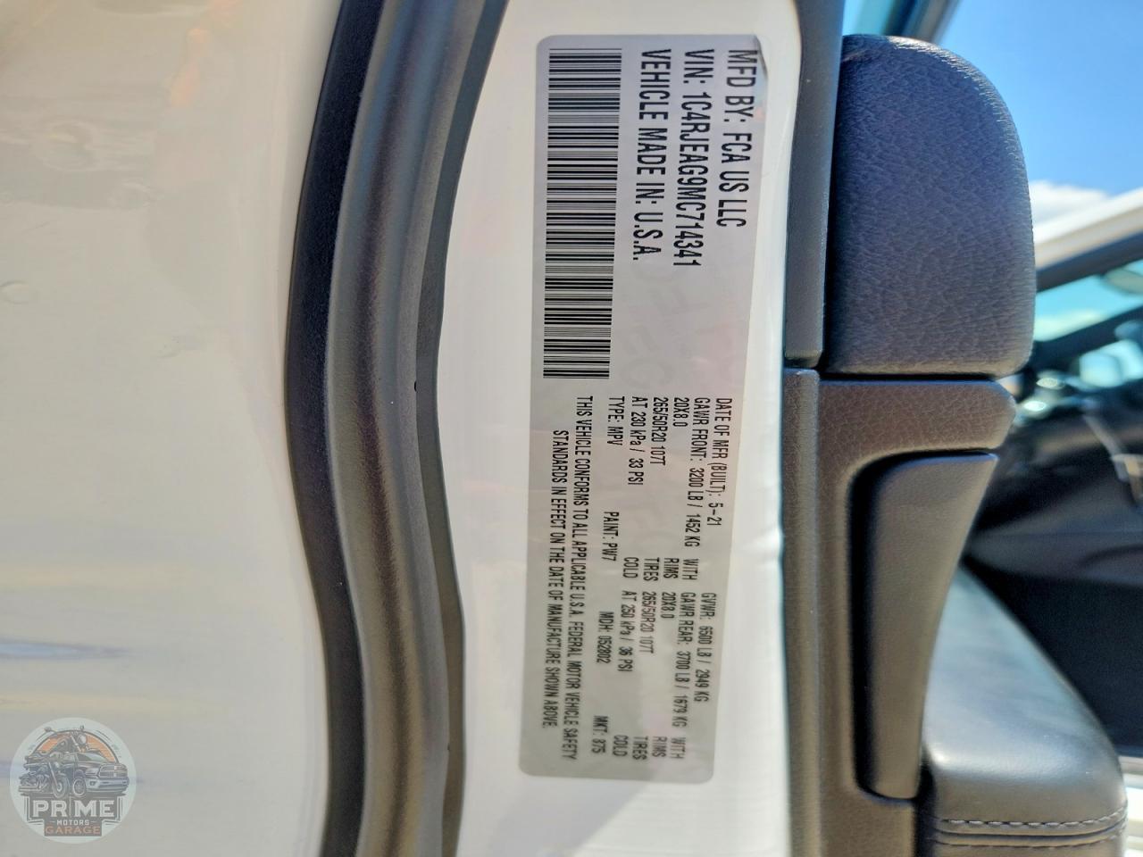 2021 JEEP GRAND CHEROKEE — фото 13